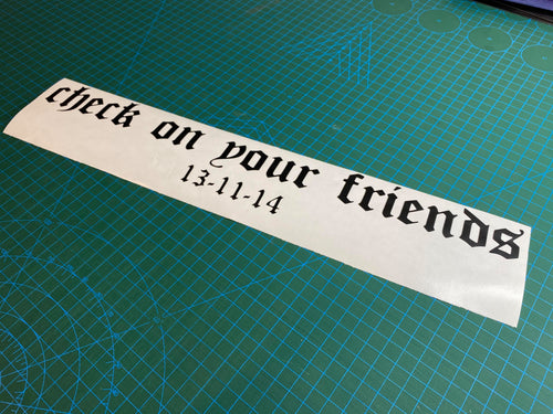 Check on your friends V2